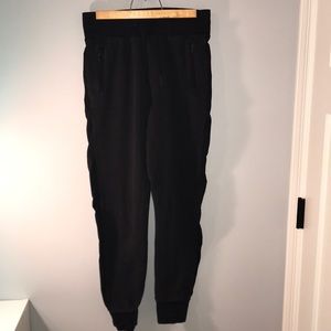 Black Lululemon joggers